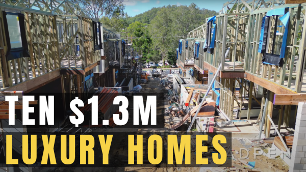 What building 10 houses looks like - $1.3M Brisbane Properties